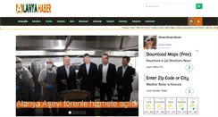 Desktop Screenshot of alanyahaber.com